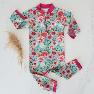 18-24M Honeysuckle Swimco Floral UPF 50+